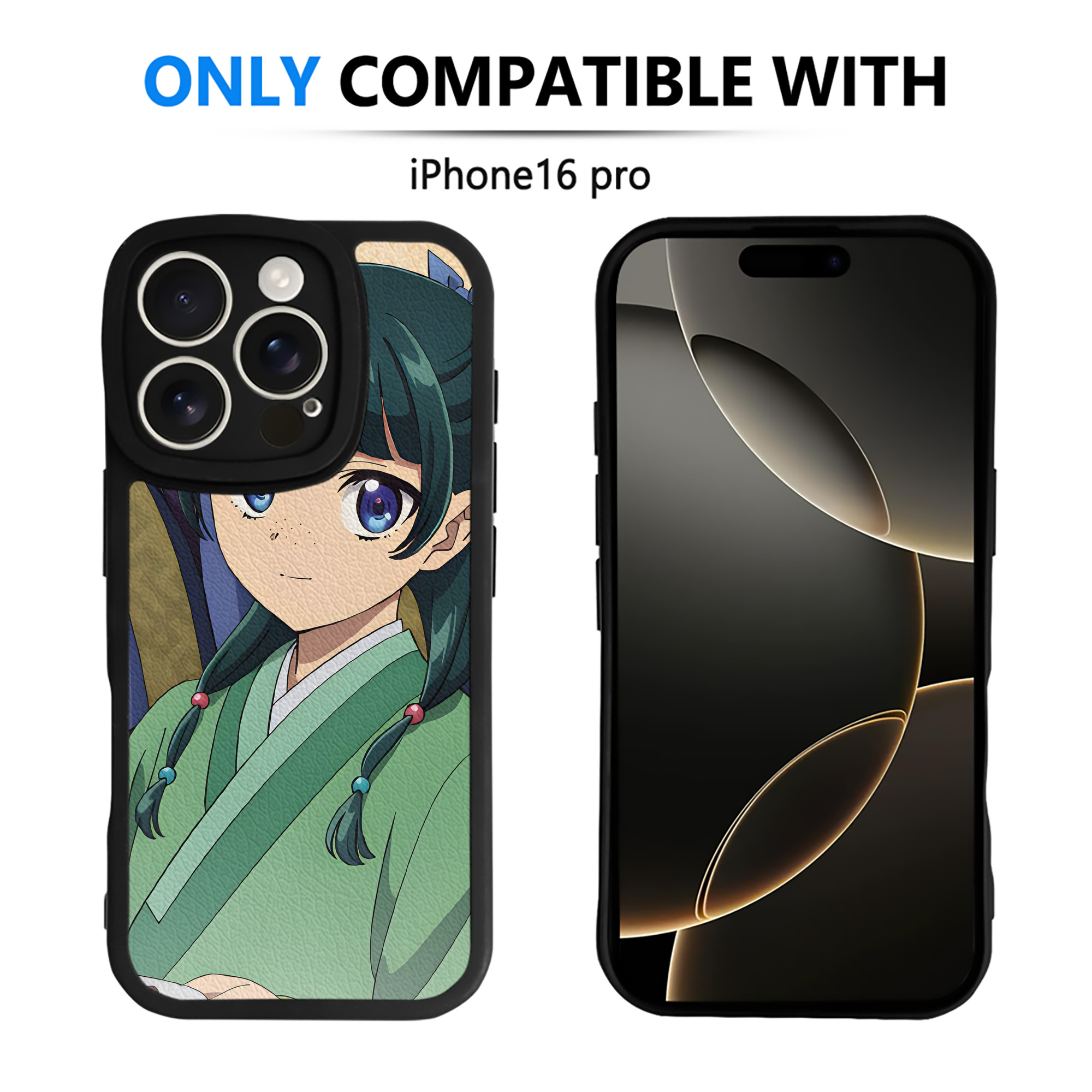 薬屋のひとりごと The Apothecary Diaries 【iPhone 16シリーズ対応】シリコンスマホケース（レザー調） 材質：シリコン